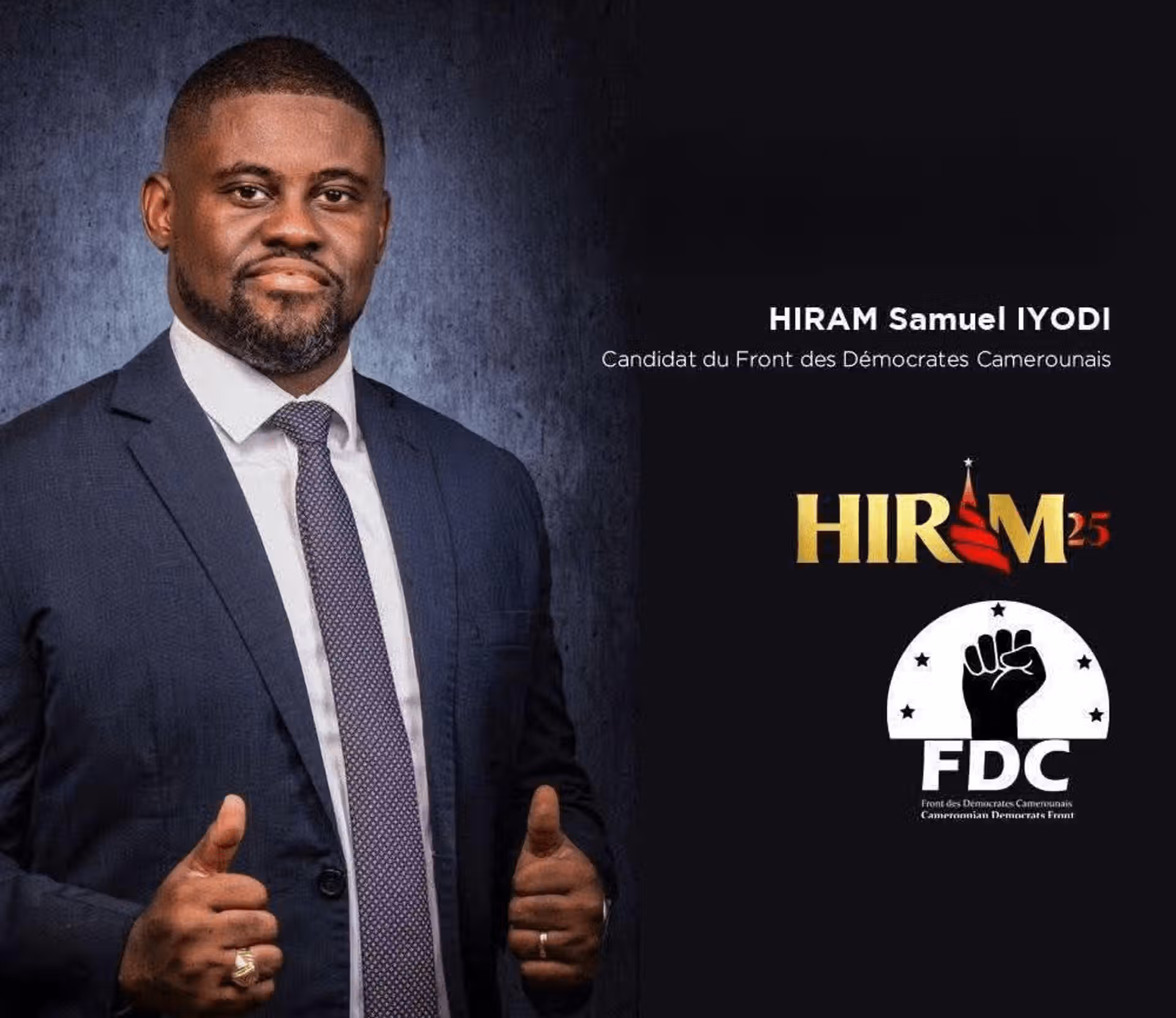 Lire la suite à propos de l’article Impact de Puissance 237 sur les candidats à la présidentielle 2025 : cas de Hiram Samuel Iyodi